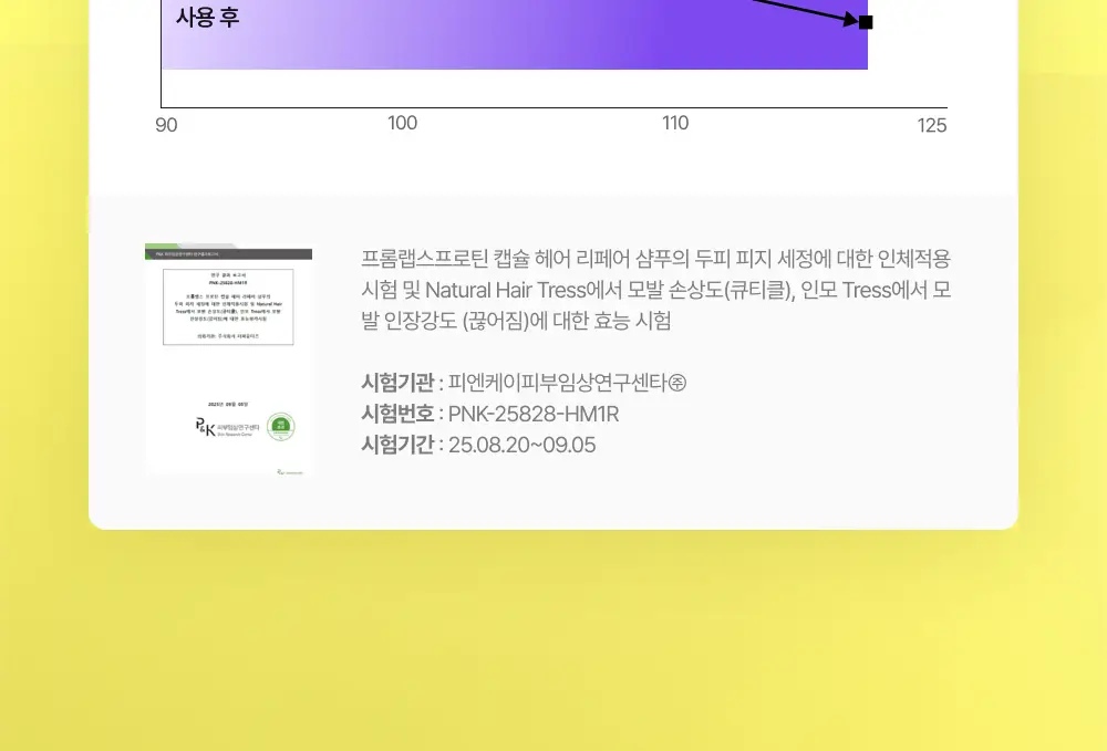 [1회 만에 손상모 개선] 프롬랩스 단백질 흡착 샴푸 500ml (노설페이트) 상세페이지 21